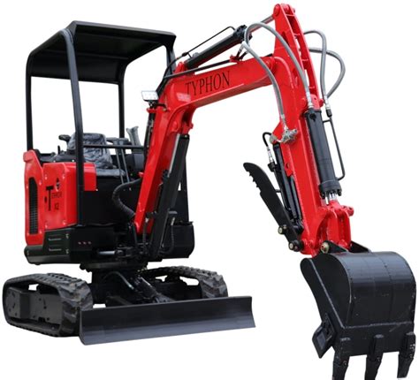 typhon storm mini digger